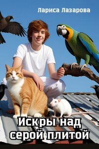 Искры над серой плитой