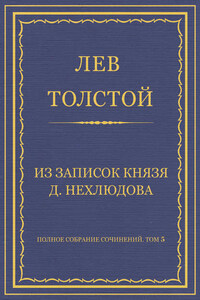 Полное собрание сочинений. Том 5. Произведения 1856–1859 гг. Из записок князя Д. Нехлюдова