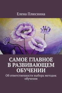 Самое главное в развивающем обучении. Об ответственности выбора методик обучения
