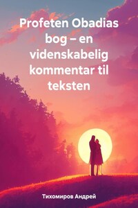 Profeten Obadias bog – en videnskabelig kommentar til teksten