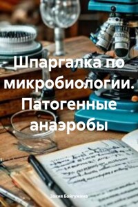 Шпаргалка по микробиологии. Патогенные анаэробы