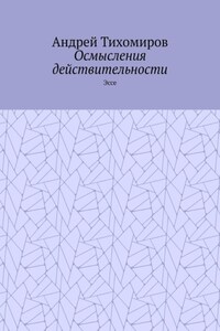 Осмысления действительности. Эссе