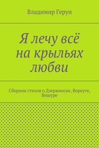Я лечу всё на крыльях любви. Сборник стихов о Дзержинске, Воркуте, Вишуре