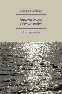 Мыслей блики в звуках рифм. Стихотворения
