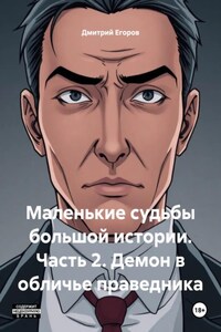 Маленькие судьбы большой истории. Часть 2. Демон в обличье праведника