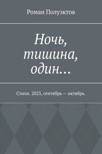 Ночь, тишина, один… Стихи. 2023, сентябрь – октябрь.